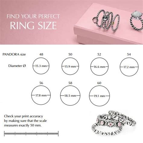 pandora ring size calculator.